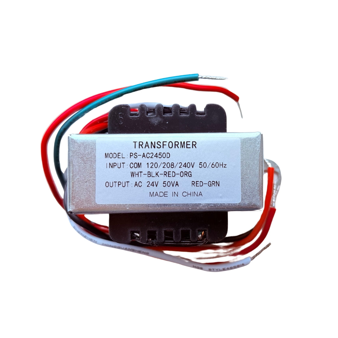 Control Transformer – Multi-Tap 20VA/40VA/50VA 120/208/240VAC Primary to 24VAC Secondary for HVAC Furnace & Control Panels